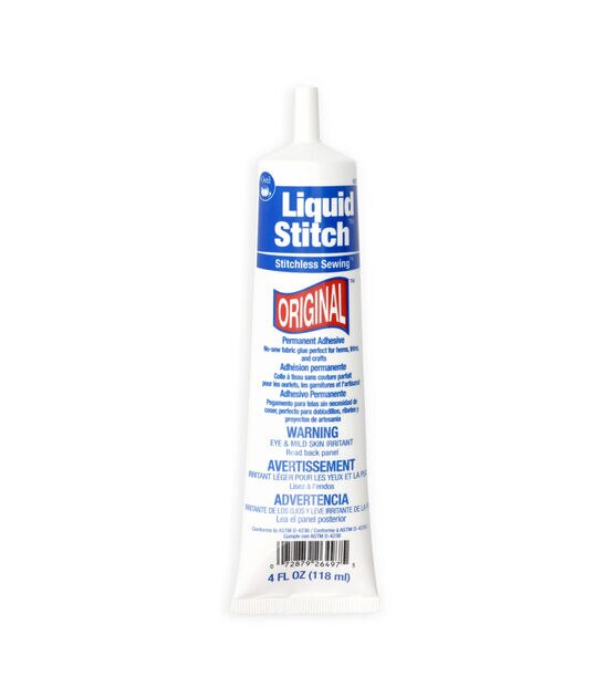 Dritz 4oz Liquid Stitch Permanent Fabric Adhesive