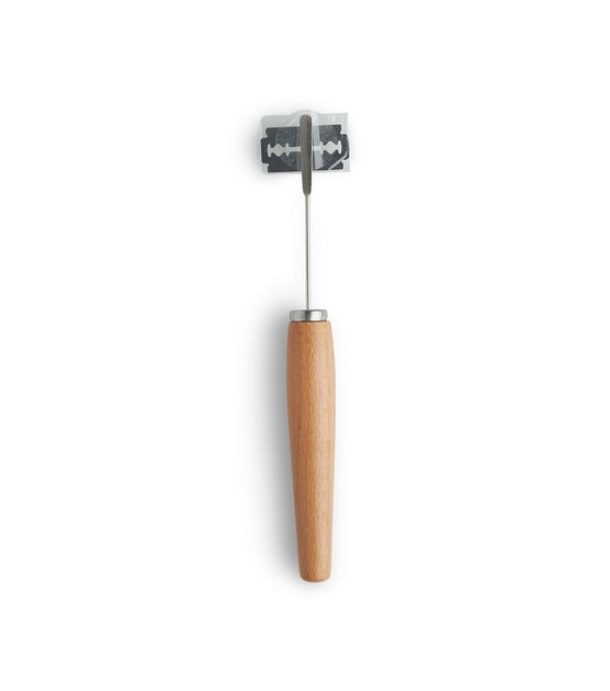 Stainless Steel Dough Lame With Wood Handle by STIR, , hi-res, image 2