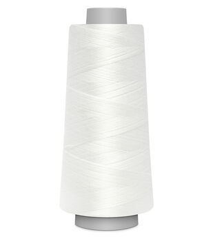 Gutermann White 100% Cotton Sewing Thread, 3281 yd