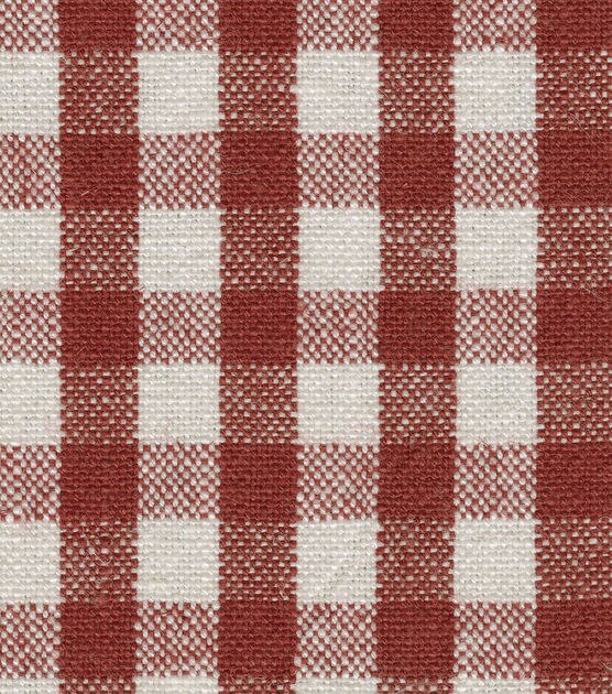 P/K Lifestyles Logan Check Peppermint Linen Blend Multi-Purpose Fabric, , hi-res, image 3