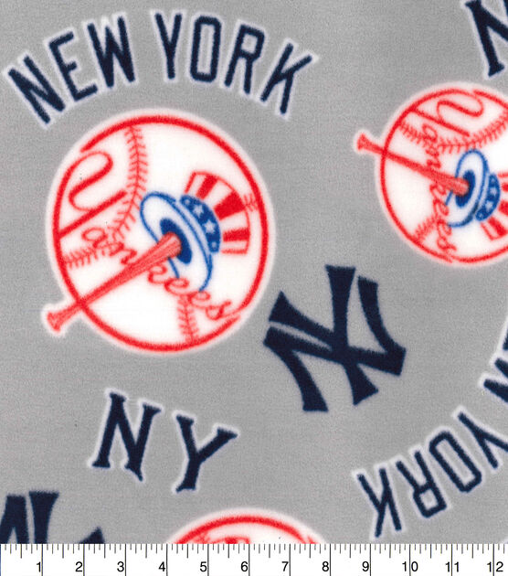 Fabric Traditions New York Yankees Fleece Fabric Cooperstown