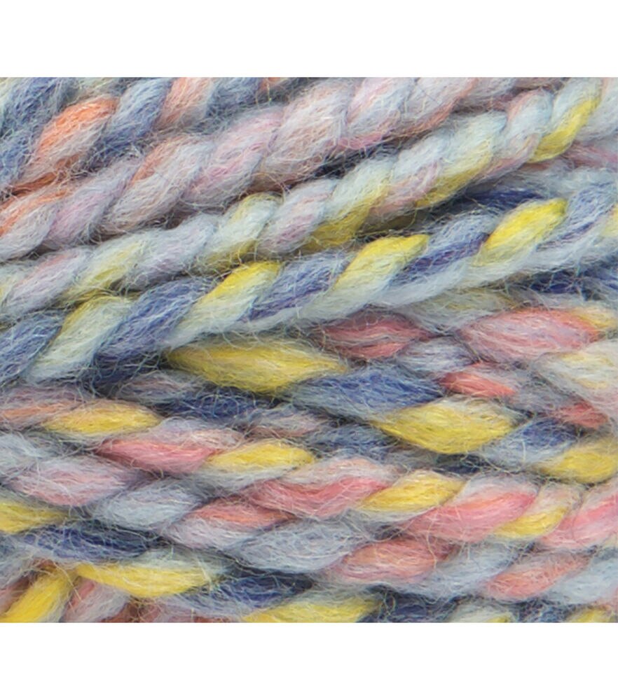 Lion Brand Wool Ease Thick & Quick Super Bulky Acrylic Blend Yarn, Dreamcatcher, swatch, image 29