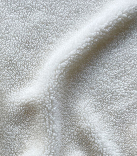 Cream Apparel Sherpa Fabric by POP!, , hi-res, image 3