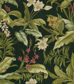 Waverly Sun N Shade Outdoor Fabric 54 Wailea Coasts Ebony Waverly Sun N Shade Outdoor Fabric 54 Wailea Coasts Ebony