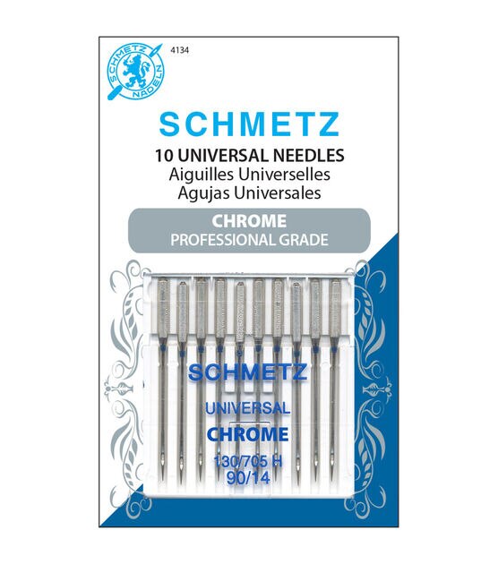 Schmetz Chrome Professional Grade Universal Machine Needles Size 90/14