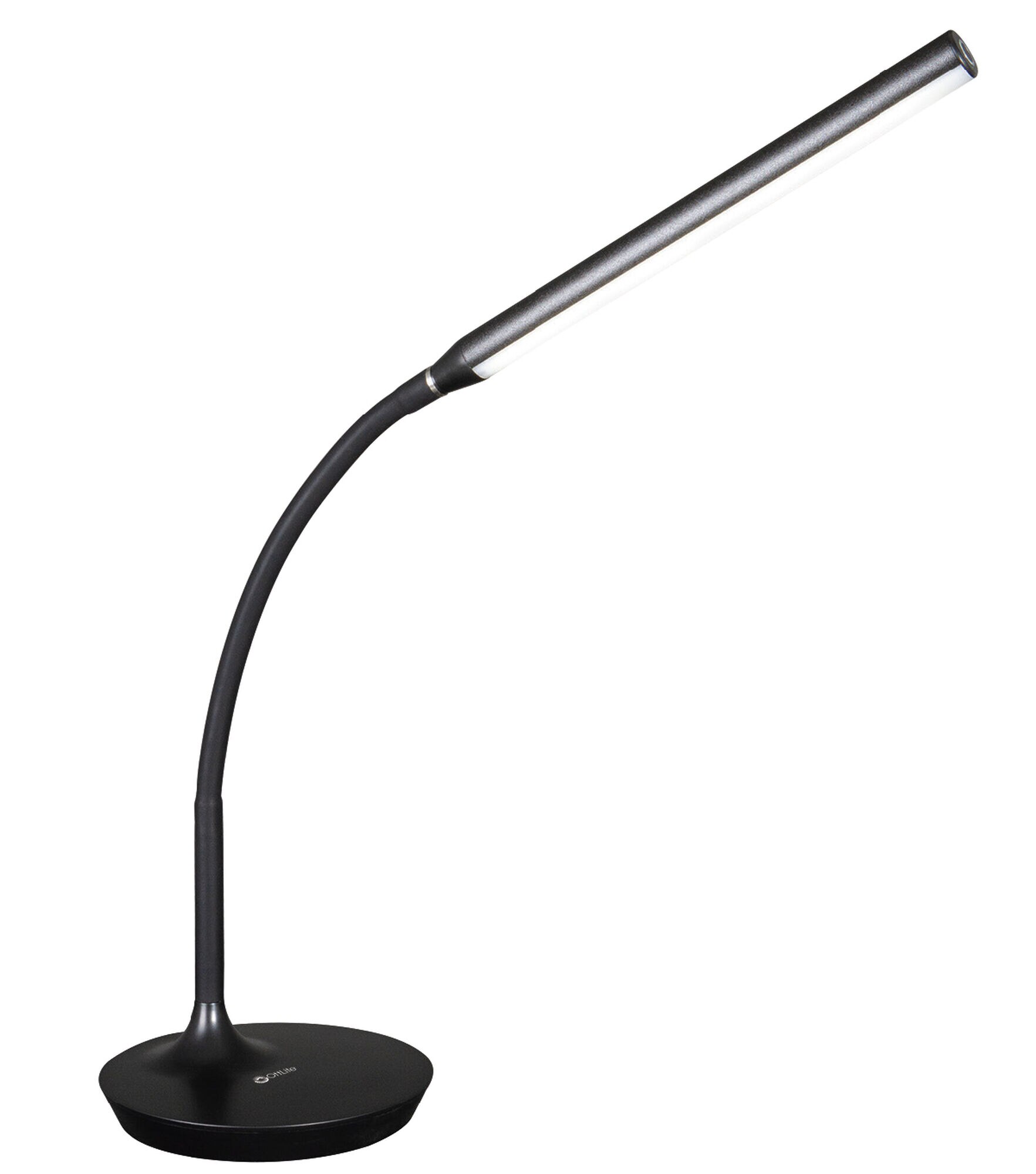 OttLite 49 in. to 71 in. Black Natural Daylight LED Flex Floor Lamp  P93G59-FFP - The Home Depot