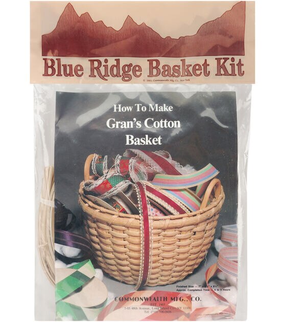 Wooden Basket Weaving Kits (Pack of 2) Sewing & Weaving Kits