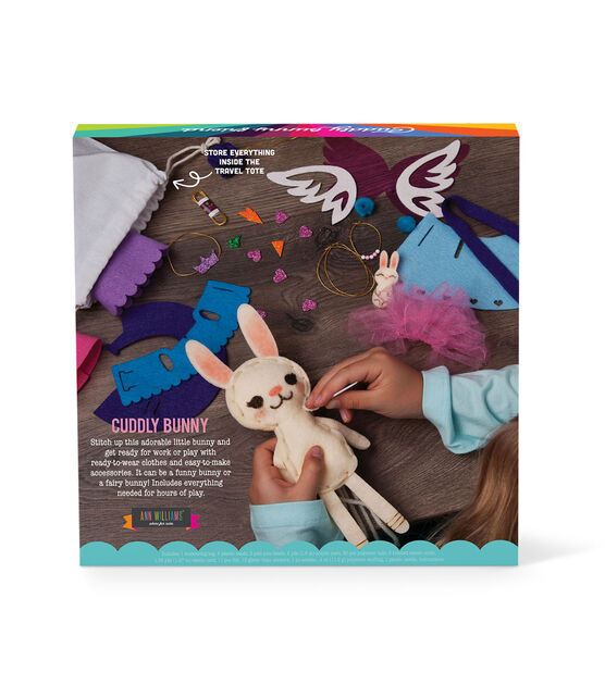 Craft Tastic 73ct Make A Bunny Friend Kit, , hi-res, image 2