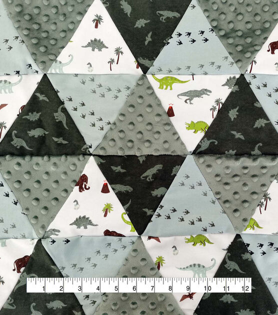 Dino Cheater Quilt Nursery Fabric by Lil' POP!, , hi-res, image 4