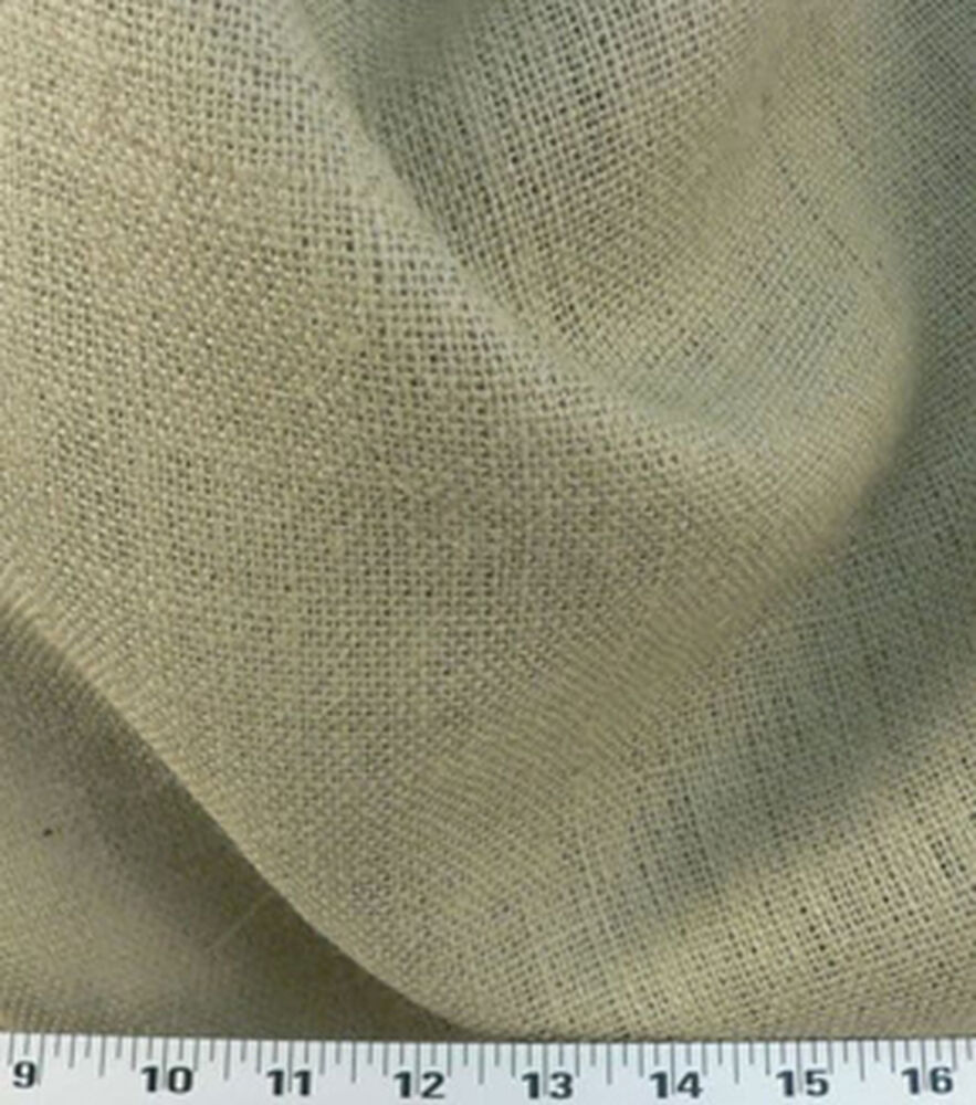 Burlap Fabric 44'', Sage, swatch