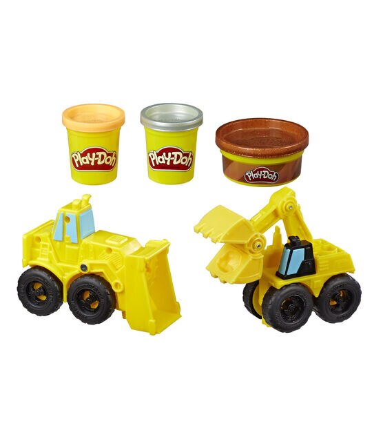 Play-Doh 5pc Excavator & Loader Set, , hi-res, image 2