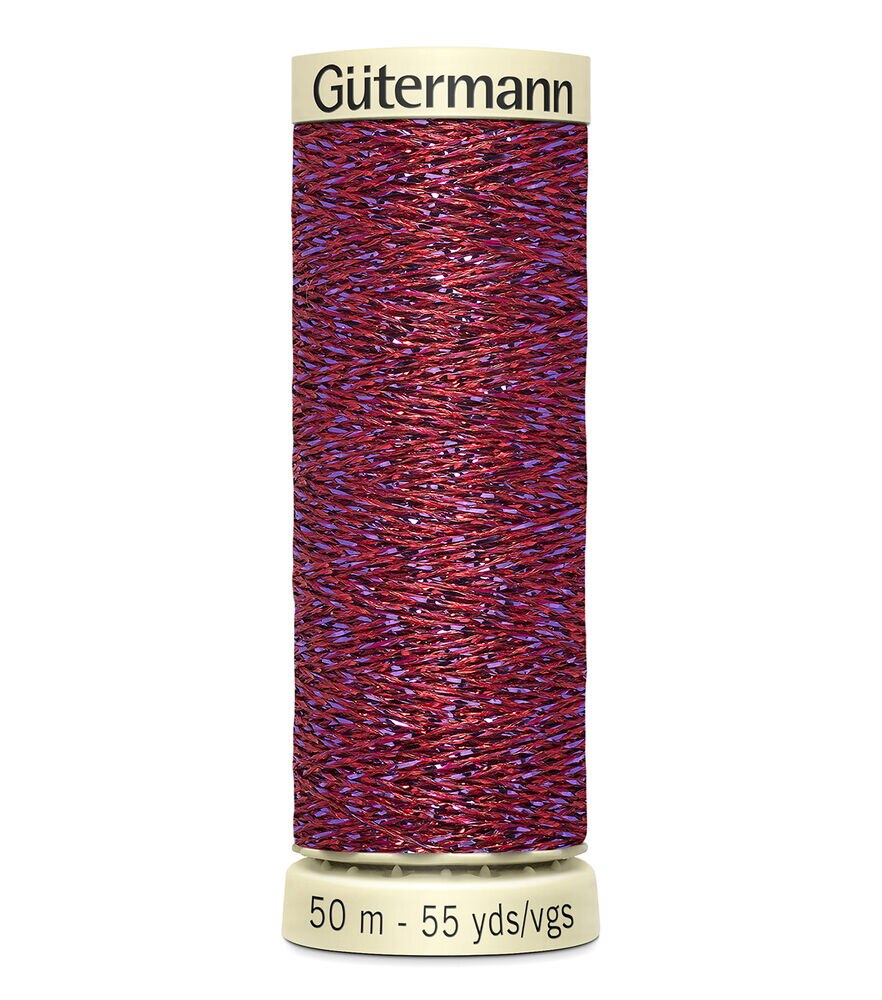Gutermann Metal Thread, 247 Purple, swatch
