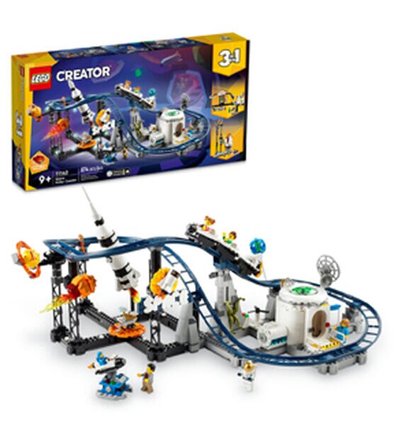 LEGO 874pc Creator Space Roller Coaster 31142 Set