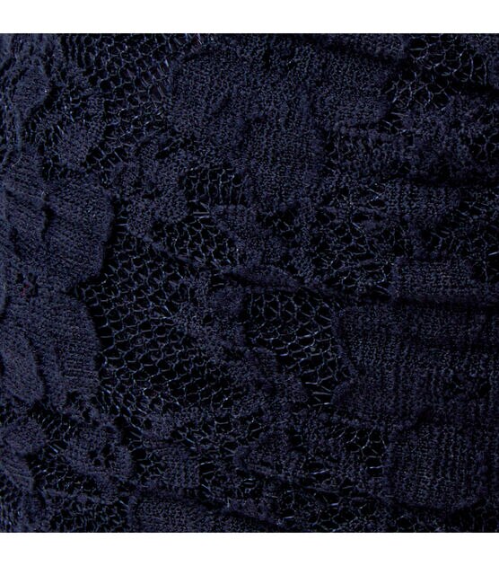 Black Wide Lace Headband by hildie & jo, , hi-res, image 3