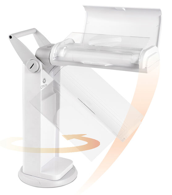 OttLite 19.5" Portable Task Lamp With Magnifier, , hi-res, image 2