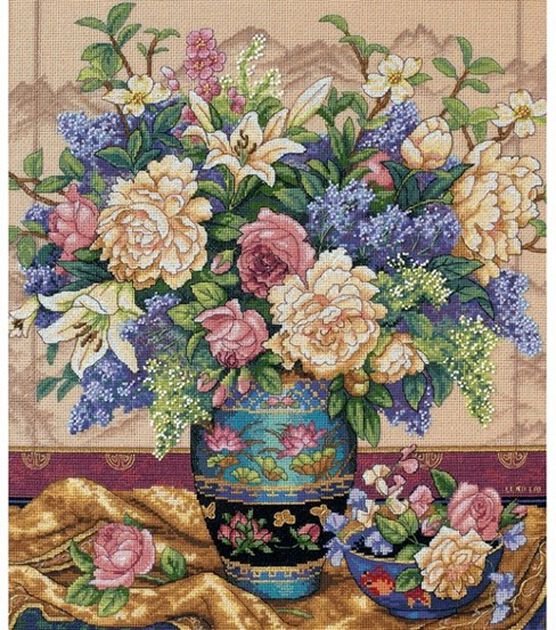 Dimensions Gold Collection Counted Cross Stitch Kit Oriental Splendor