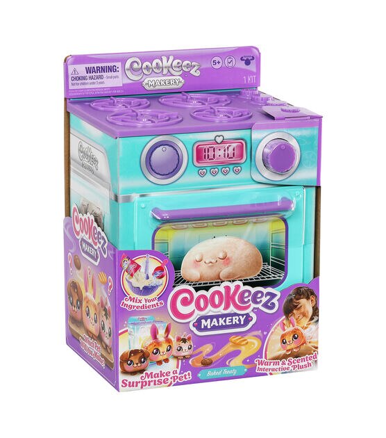 Cookeez Makery 8.5 Oven Playset & Plush Toy Kit