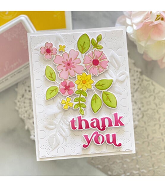 Pinkfresh Studio Ive Moreva Floral Tiles Cover Plate Die 1pc, , hi-res, image 6