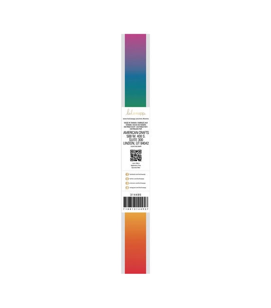 Heidi Swapp Minc 12.25" Reactive Foil Roll 6ft Rainbow, , hi-res, image 2