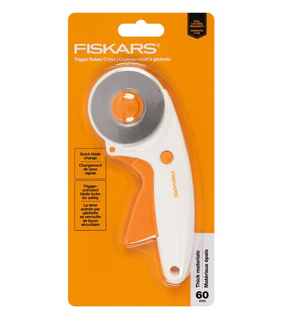 Fiskars 60 mm Trigger Rotary Cutter, , hi-res, image 2