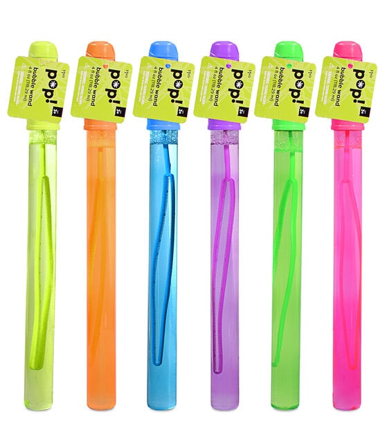 4oz Bubble Wand Assorted 1pc by POP!