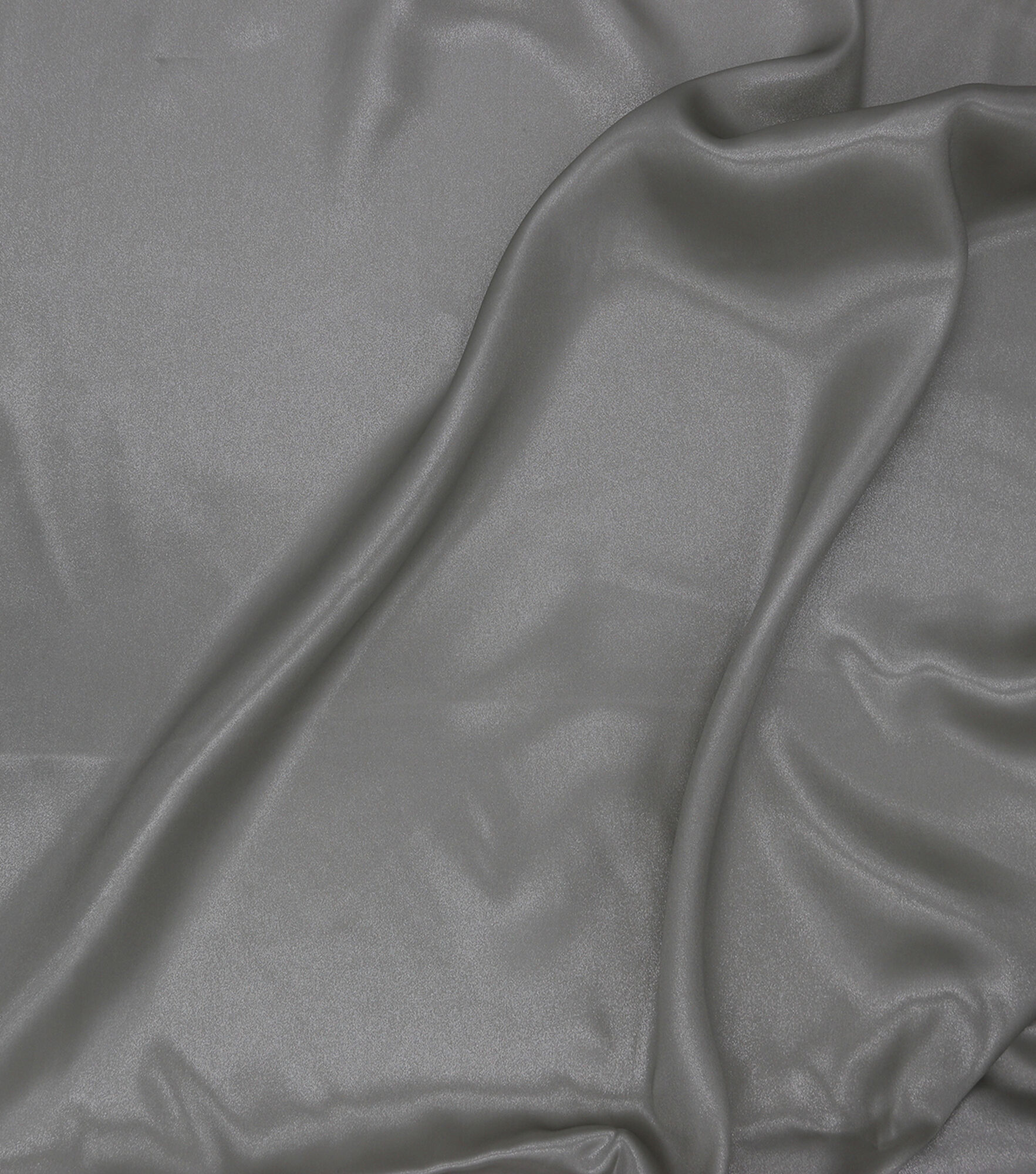 Glitterbug Liquid Satin Fabric, Silver Liquid Satin, hi-res