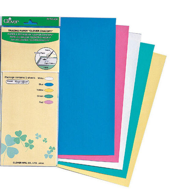 Clover Chacopy Tracing Paper 12x10 5 Pkg
