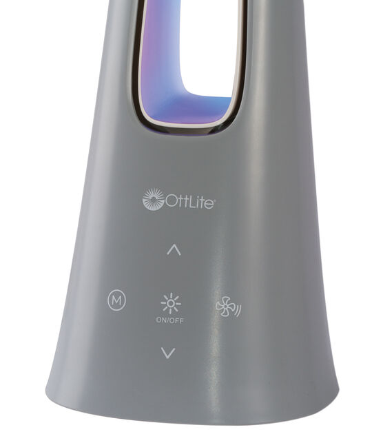 OttLite 26" LED Cool Breeze Fan Lamp, , hi-res, image 6