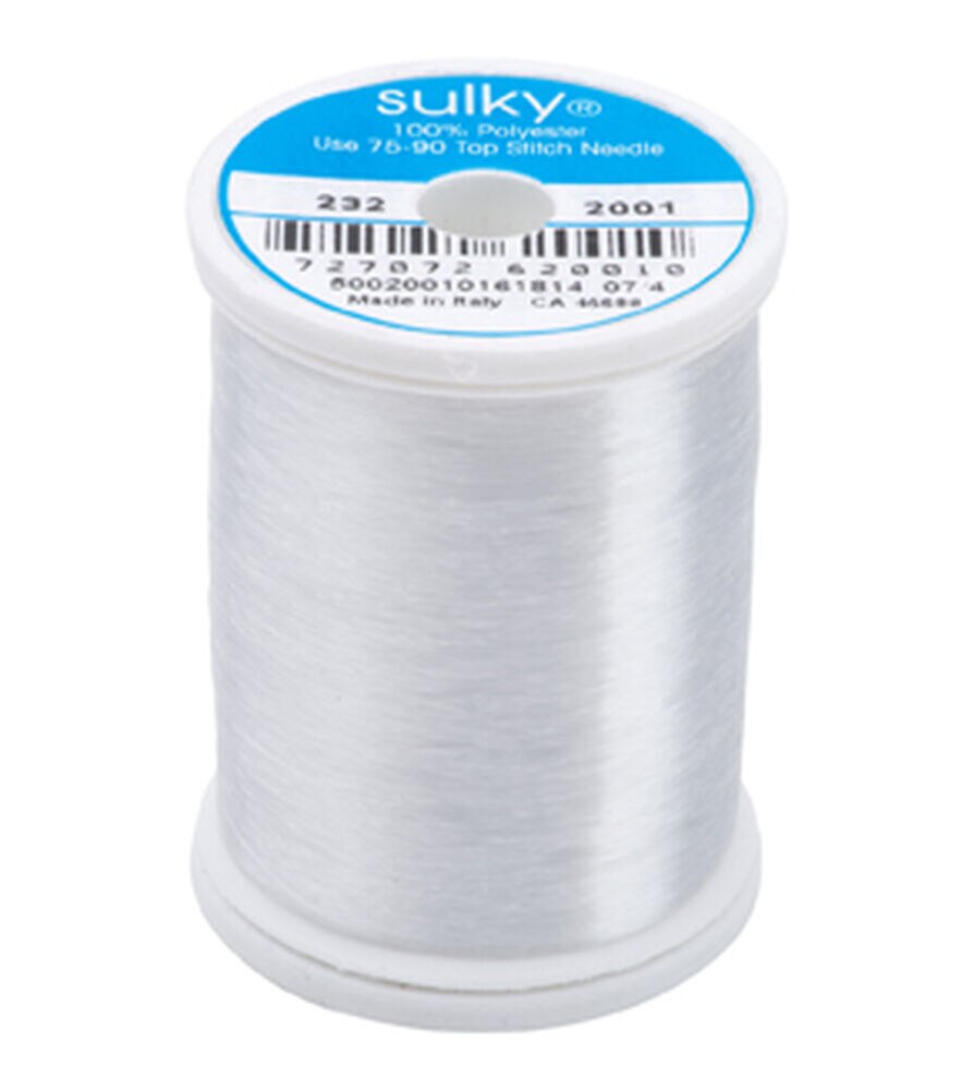 Sulky King Size Thread, 2001 Clear, swatch