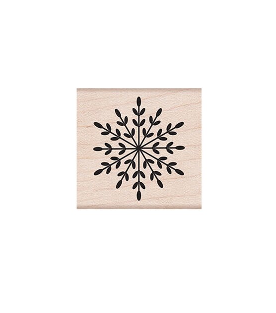 Hero Arts Mounted Rubber Stamp Geometric Snowflakes