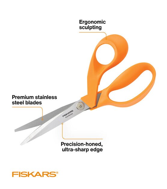 Fiskars 9" Razor Edge Fabric Scissors, , hi-res, image 3