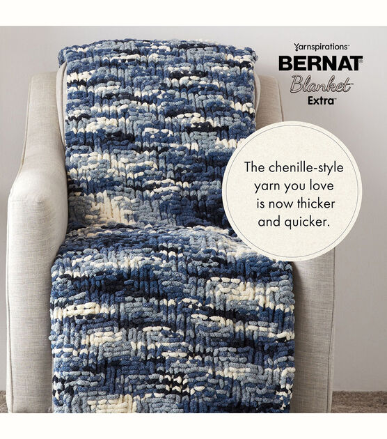 Bernat Blanket Extra 97yds Jumbo Polyester Yarn, , hi-res, image 2