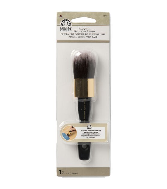 FolkArt 1" Smooth Basecoat Brush