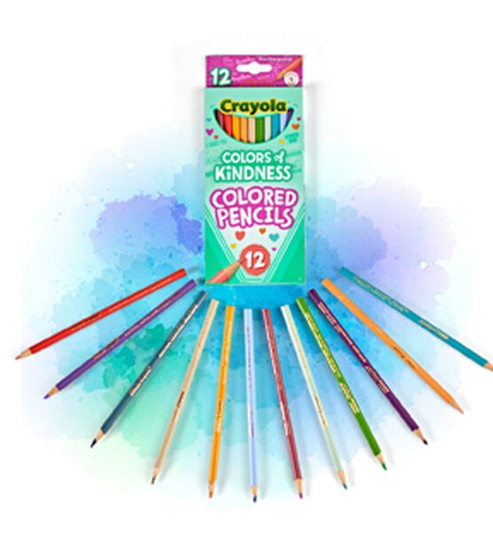 Crayola 12 Count Colors of Kindness Colored Pencils