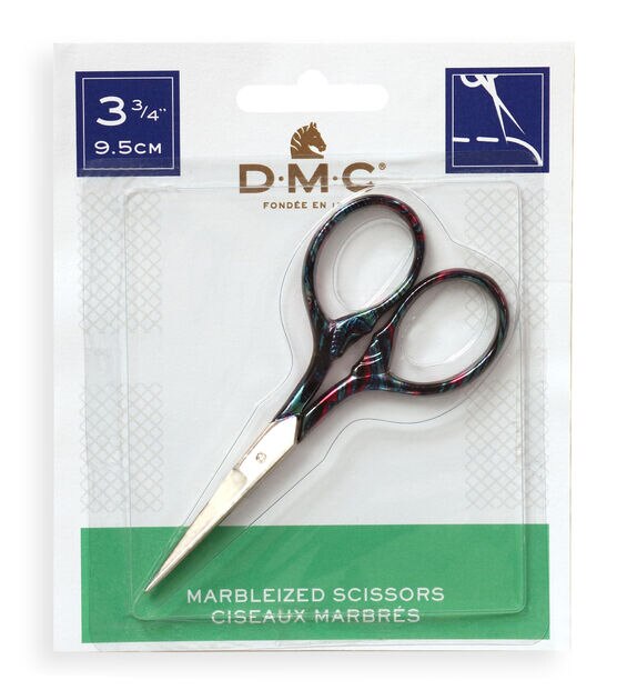 DMC Marbleized Embroidery Scissors 3 3/4" Purple Essence