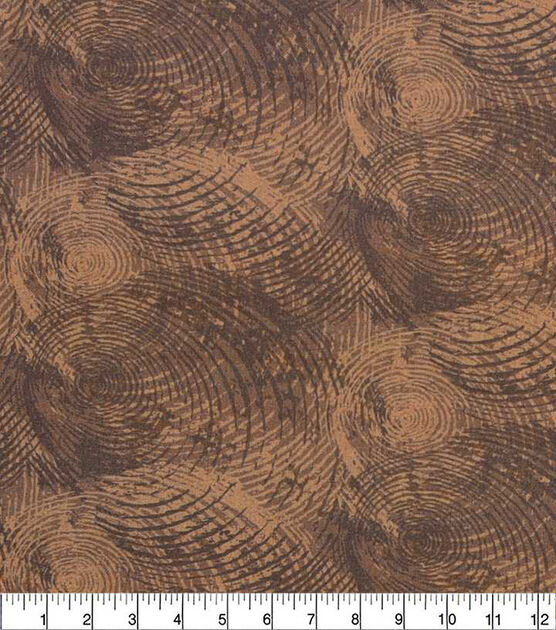 Dark Brown Blender Textured Quilt Cotton Fabric by Keepsake Calico, , hi-res, image 2