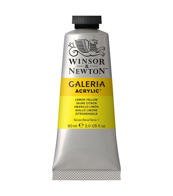 Winsor & Newton Galeria Yellow Acrylic Paint 60ml