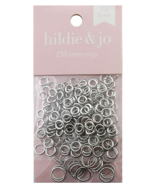 230ct Silver Metal Jump Rings by hildie & jo