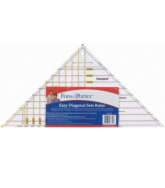 Fons & Porter Easy Diagonal Sets Ruler