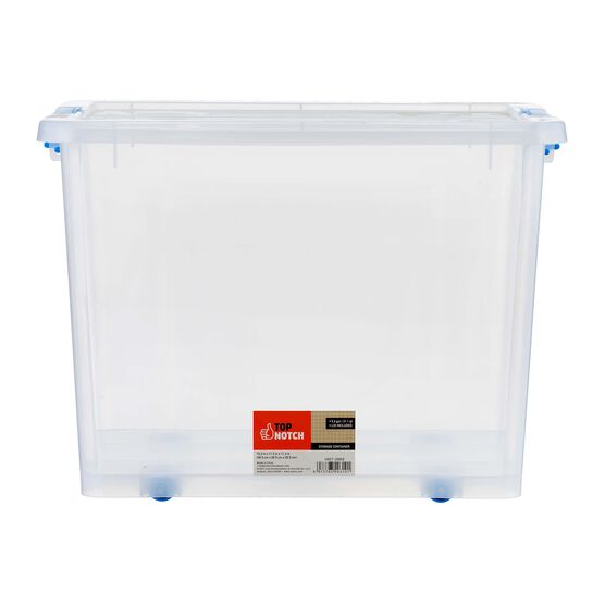 20 Liter Plastic Storage Box With Snap Lid by Top Notch