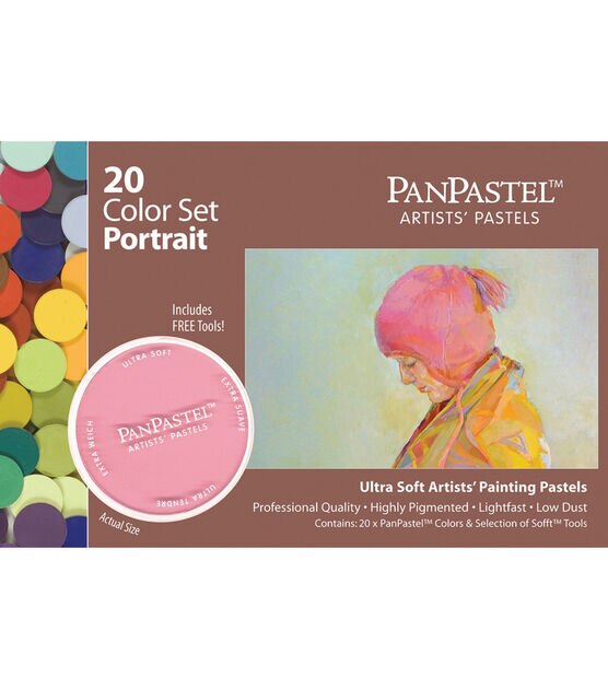PanPastel 20 Color Portrait Set