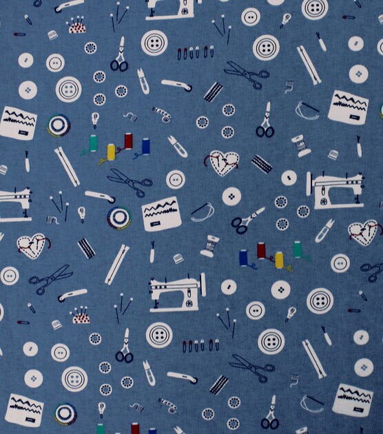 Sewing Icons Super Snuggle Flannel Fabric