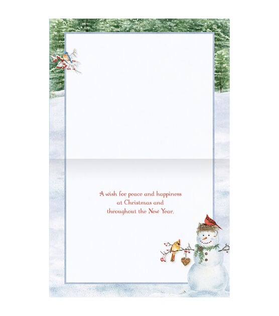 LANG Happy Snowman Boxed Christmas Cards, , hi-res, image 2