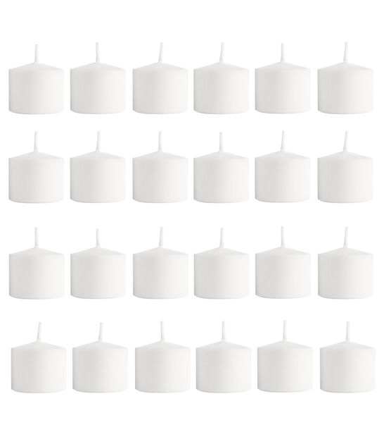 24pk White Unscented Votive Candle by Hudson 43, , hi-res, image 3