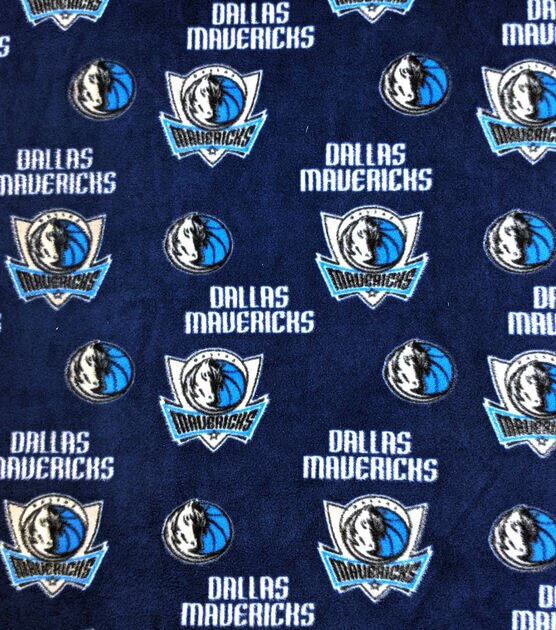 Dallas Mavericks Fleece Fabric Allover, , hi-res, image 3