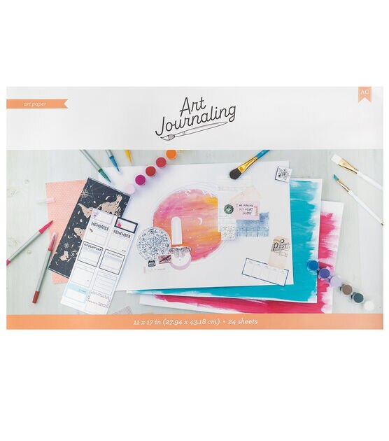 American Crafts Art Journaling Paper Pad