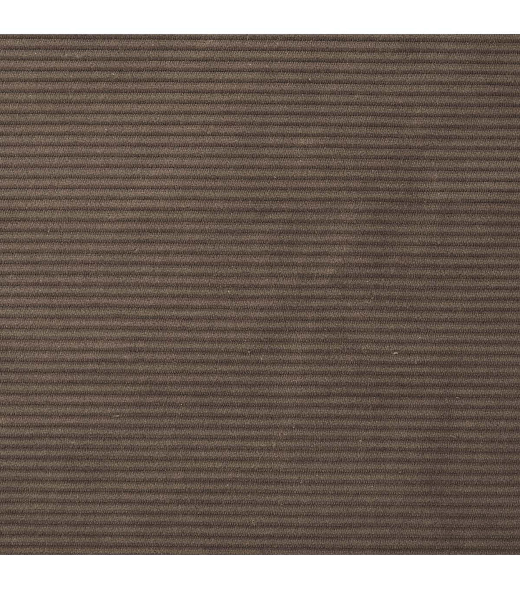 Solid Medium Corduroy Fabric, Brown, hi-res