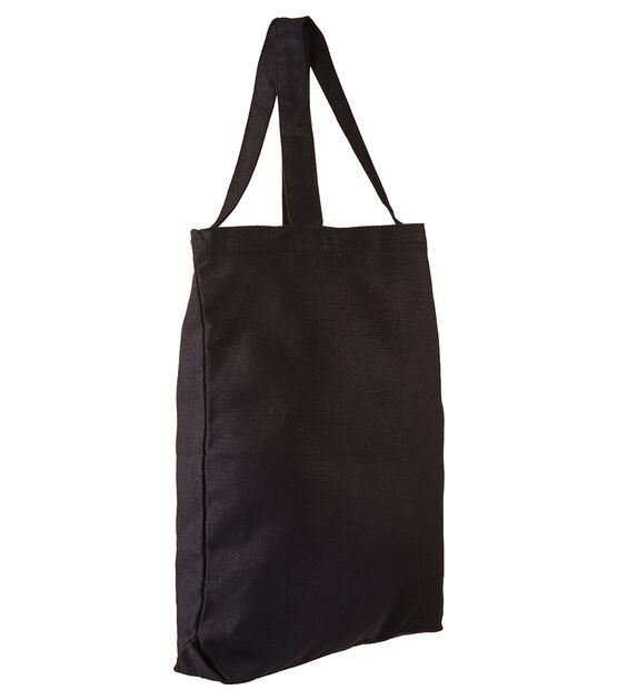 Medium Canvas Tote Black, , hi-res, image 3