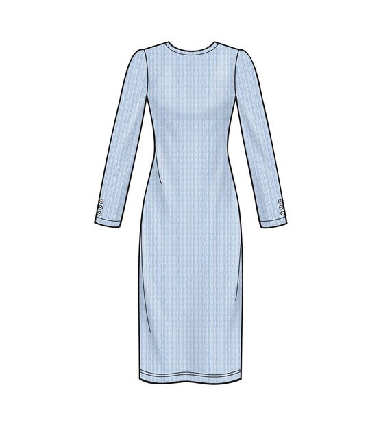 Simplicity Pattern S8982  Misses Ets Dress Size H5 (6-8-10-12-14), , hi-res, image 3