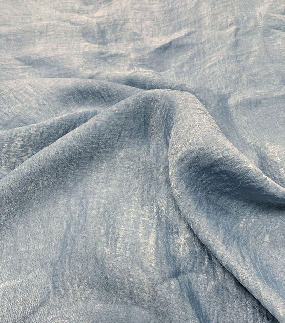 oneOone Silk Tabby Dusty Blue Fabric Tie Dye Dress Material Fabric Print  Fabric By The Yard 42 Inch Wide 